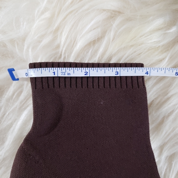 NWOB Mango Sock-style Knitted Heels Ankle Boots Size 6-6.5US / 37EU - Picture 13 of 14